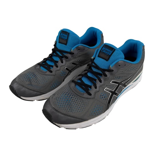 Asics Other - ASICS Gel Storm 2 Mens 15 Gray Blue Running Shoes Athletic Sneakers T429N